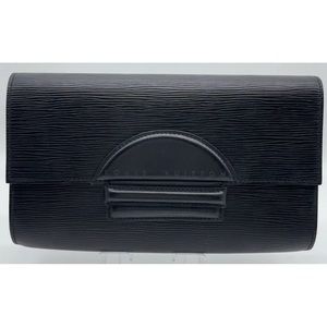 Louis Vuitton Epi Black Chaillot Clutch Bag